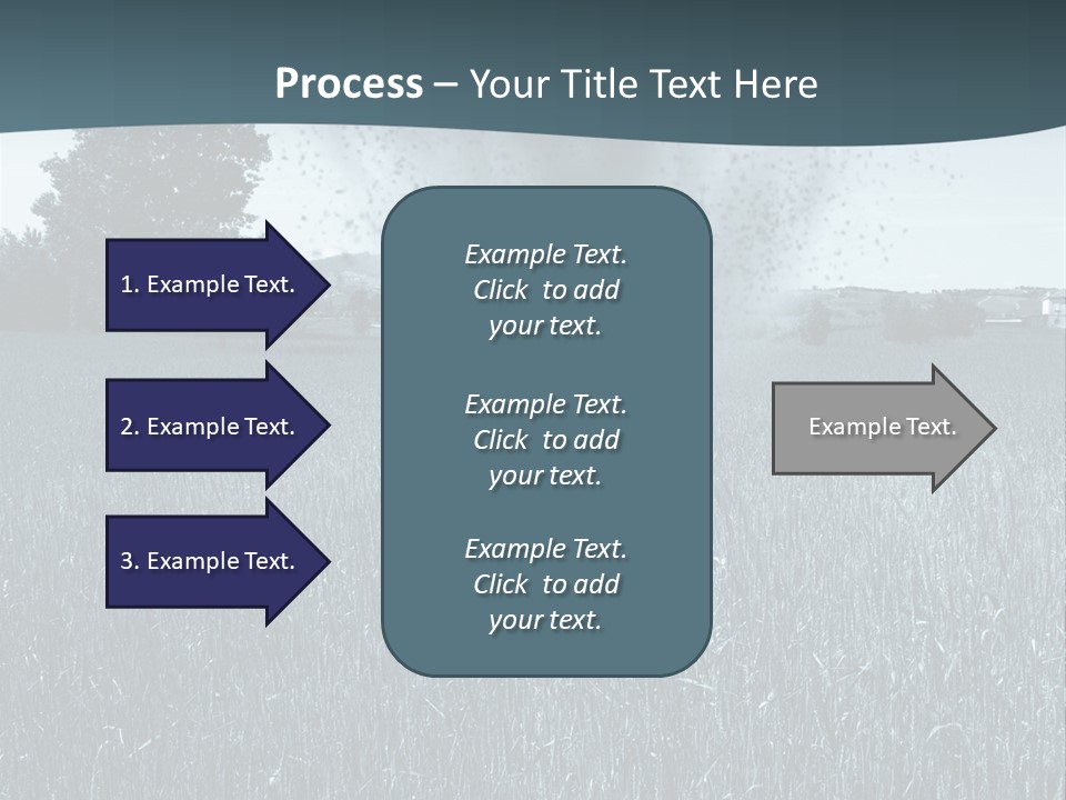 Morning Rain Raging PowerPoint Template