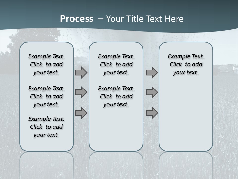 Morning Rain Raging PowerPoint Template