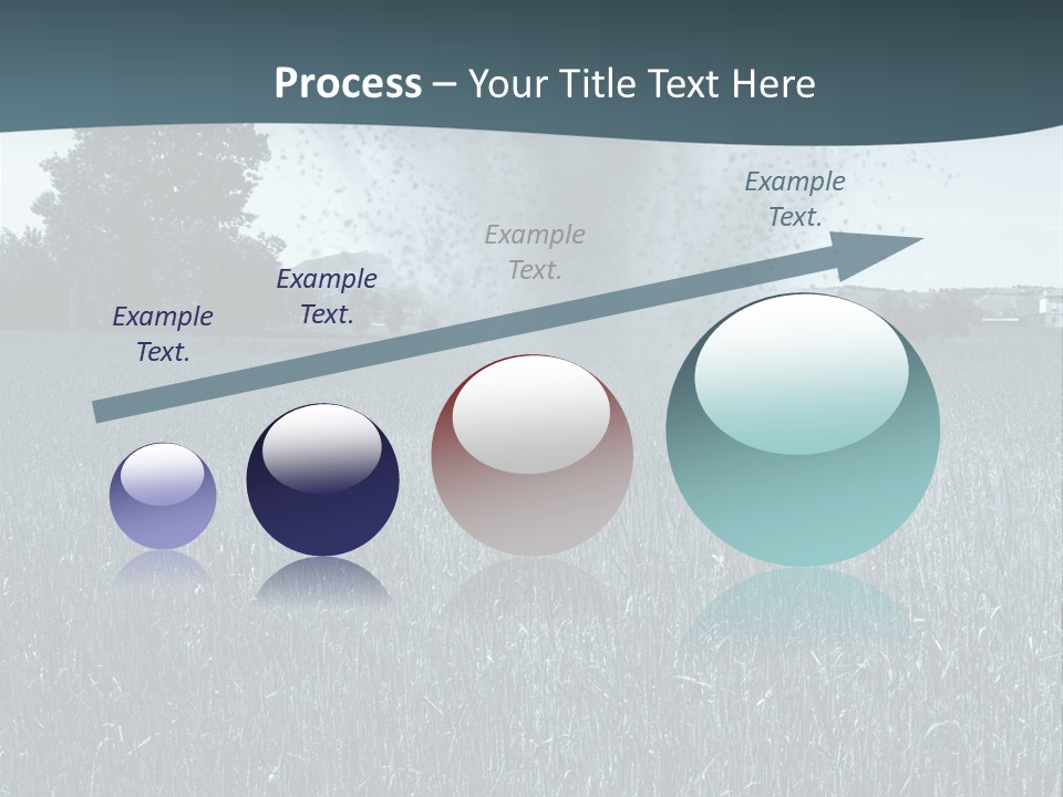 Morning Rain Raging PowerPoint Template