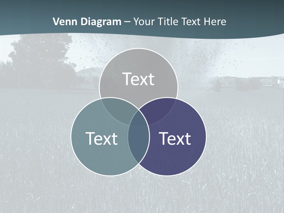 Morning Rain Raging PowerPoint Template