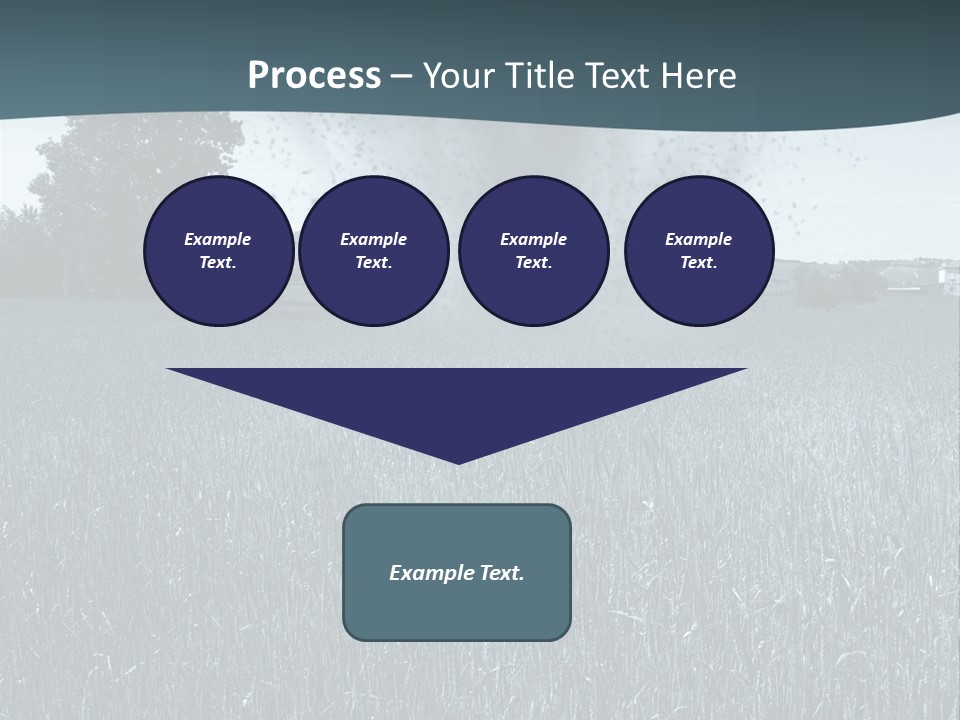 Morning Rain Raging PowerPoint Template