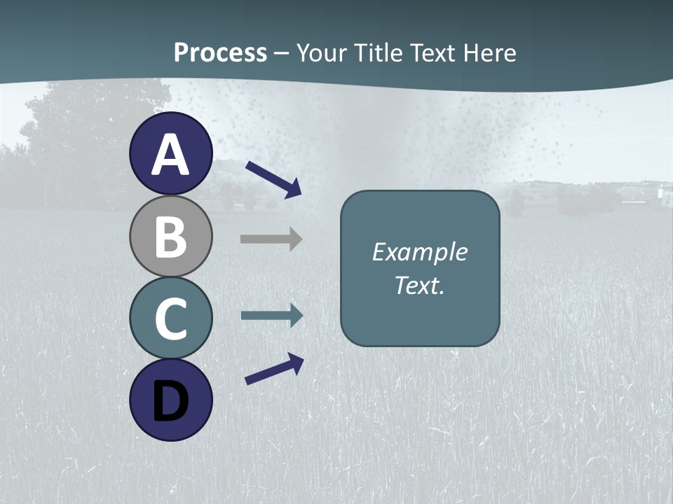Morning Rain Raging PowerPoint Template