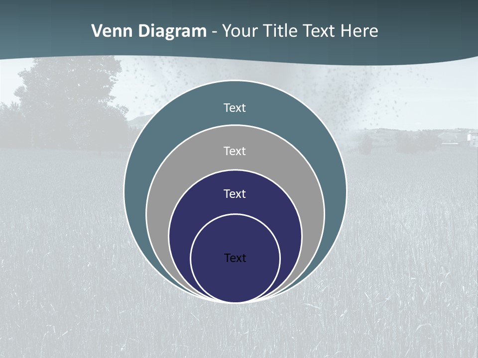 Morning Rain Raging PowerPoint Template