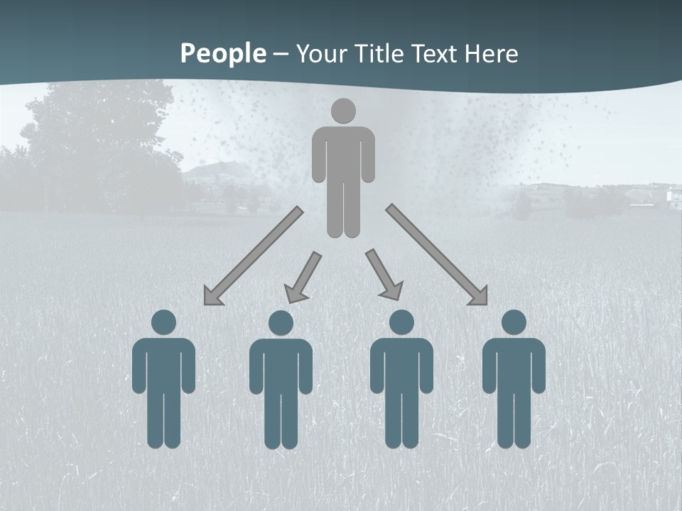 Morning Rain Raging PowerPoint Template