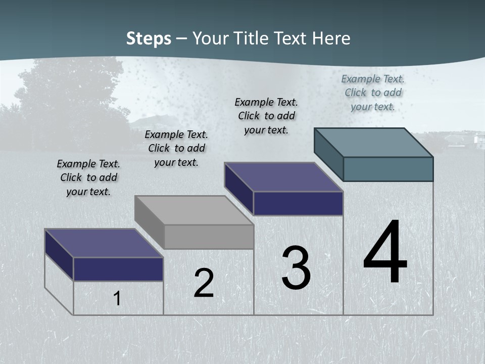 Morning Rain Raging PowerPoint Template