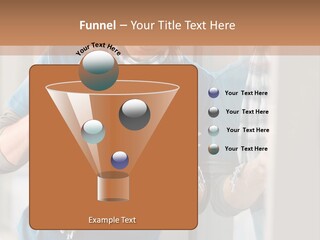 Male Blond Indoors PowerPoint Template