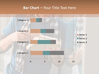 Male Blond Indoors PowerPoint Template