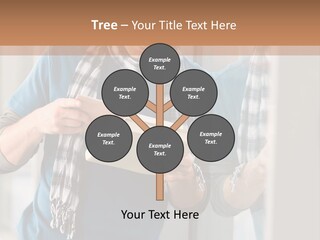 Male Blond Indoors PowerPoint Template