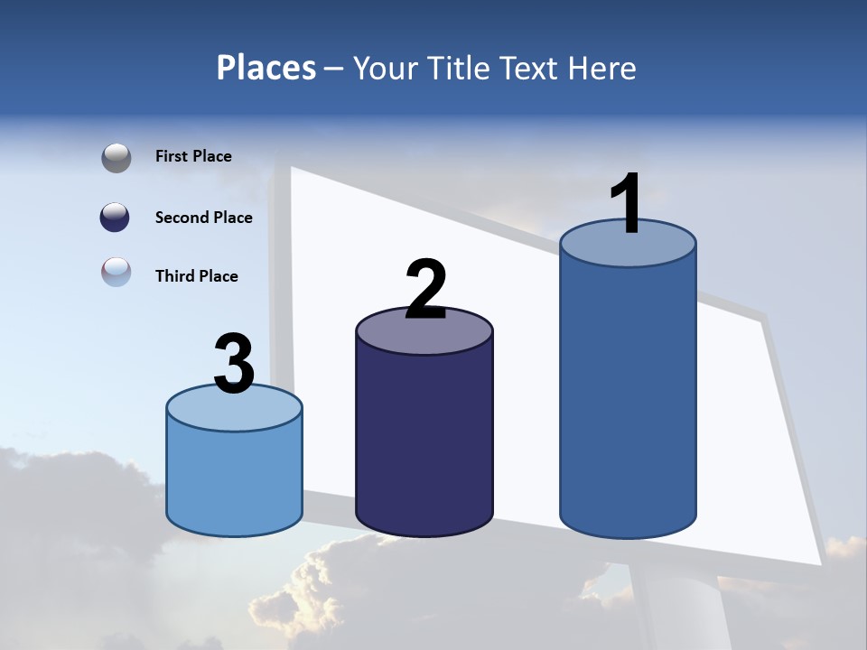 White Billboards PowerPoint Template