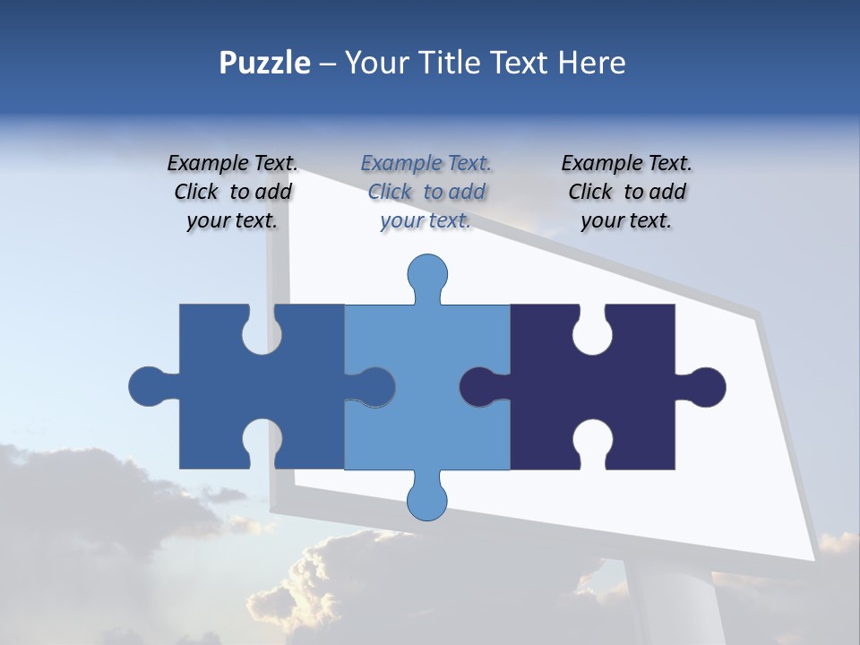 White Billboards PowerPoint Template