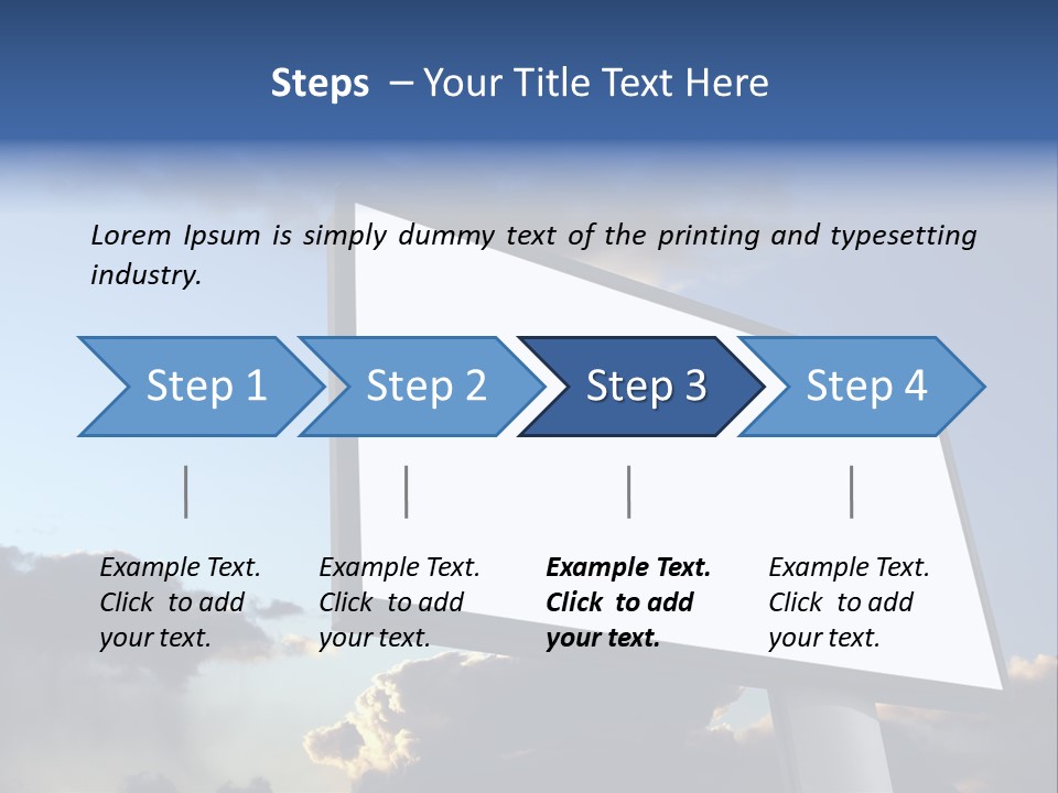 White Billboards PowerPoint Template
