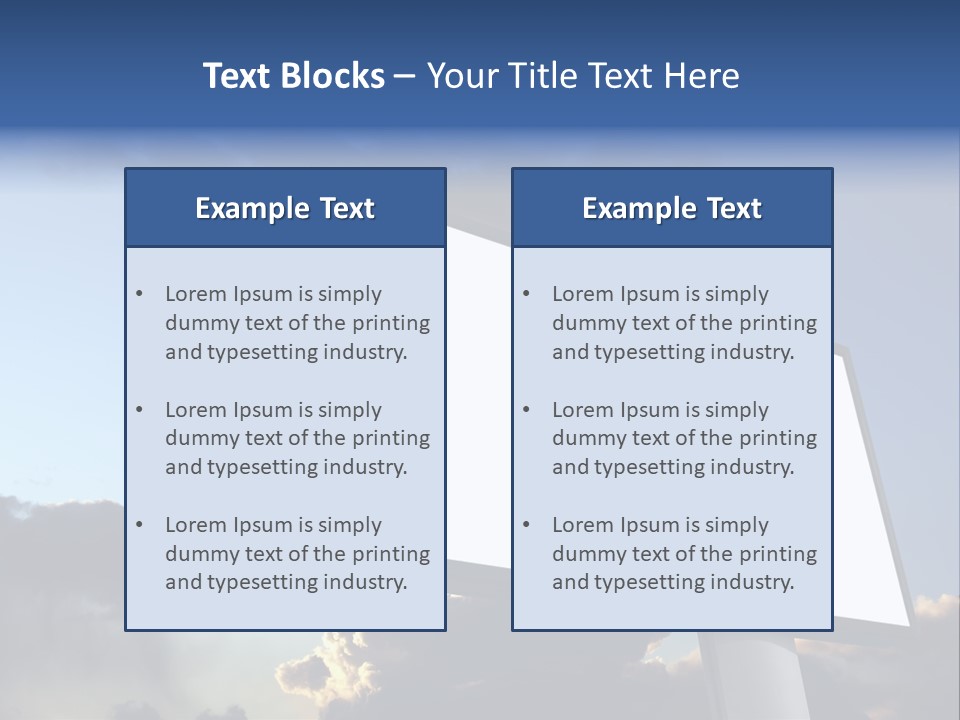 White Billboards PowerPoint Template