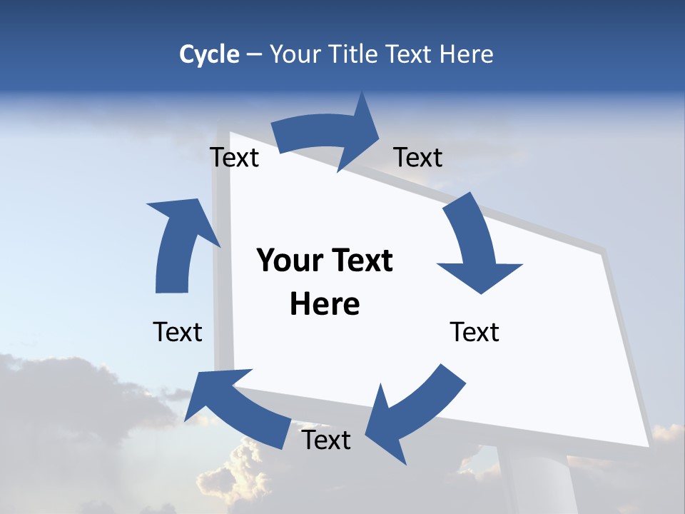 White Billboards PowerPoint Template