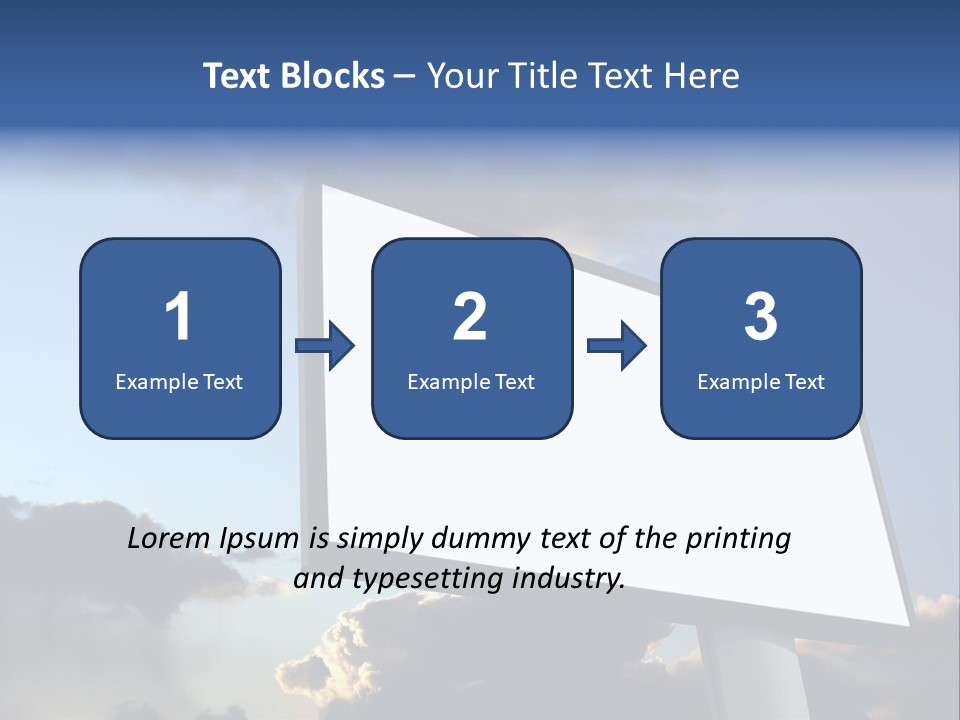 White Billboards PowerPoint Template