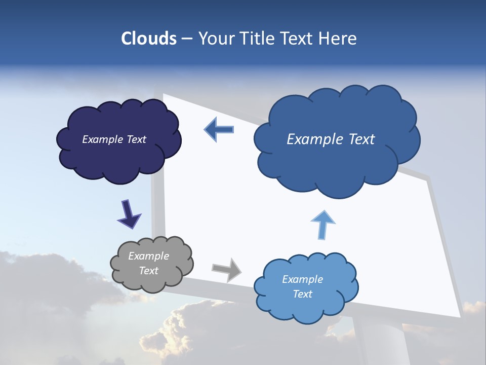 White Billboards PowerPoint Template