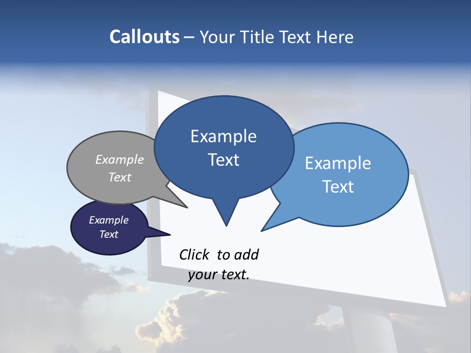 White Billboards PowerPoint Template