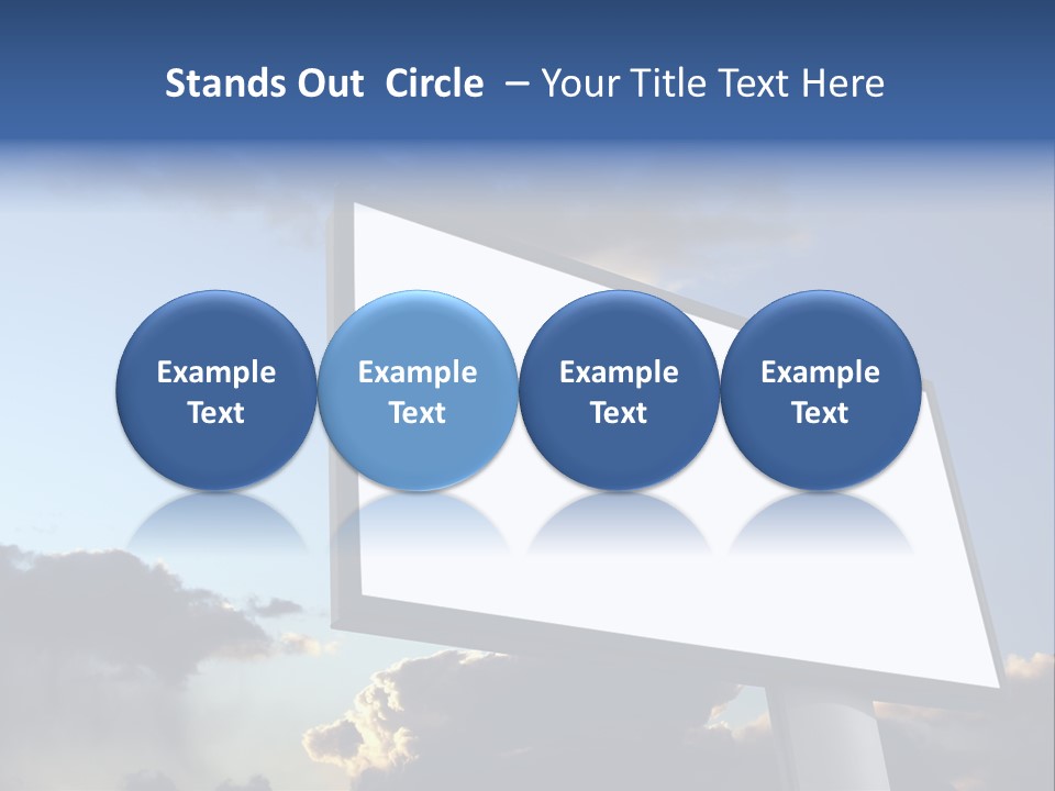 White Billboards PowerPoint Template