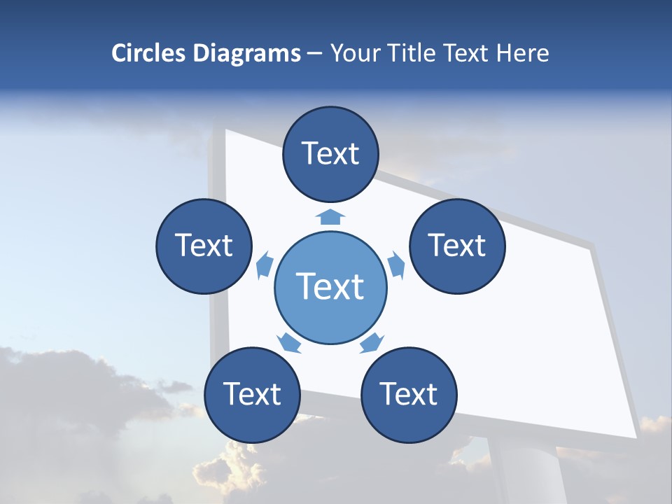 White Billboards PowerPoint Template