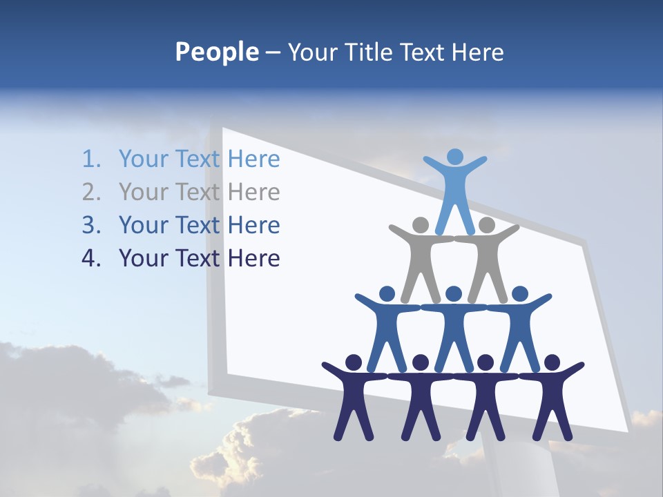 White Billboards PowerPoint Template