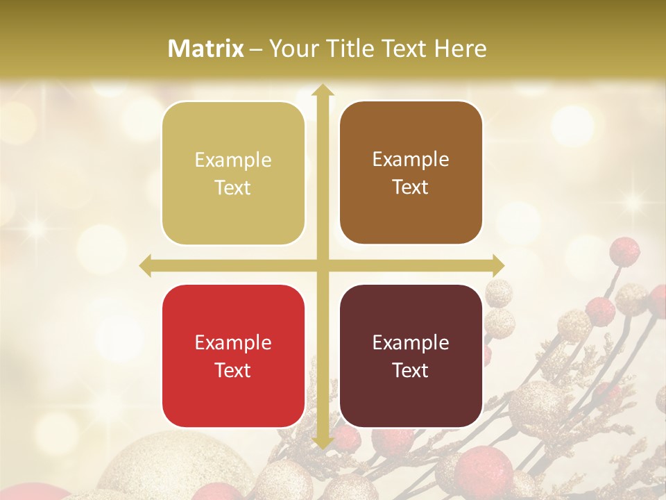 Christmas Balls PowerPoint Template