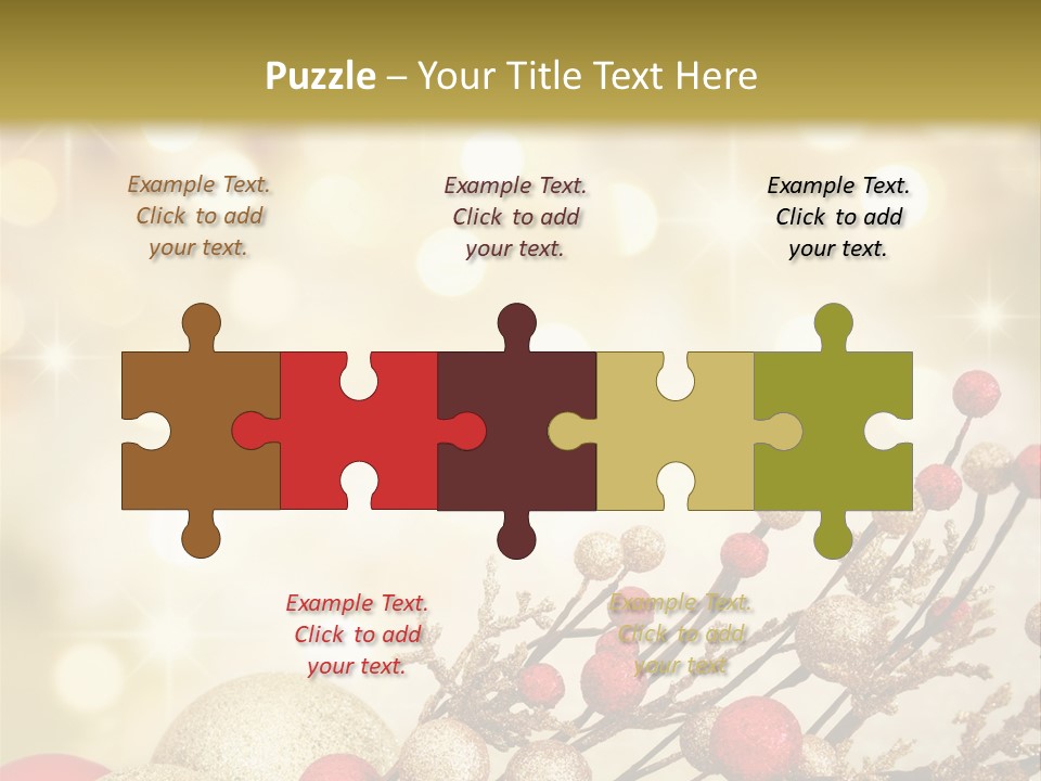 Christmas Balls PowerPoint Template