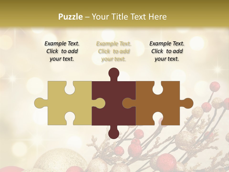 Christmas Balls PowerPoint Template