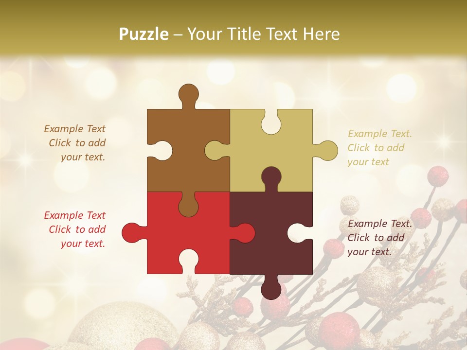 Christmas Balls PowerPoint Template