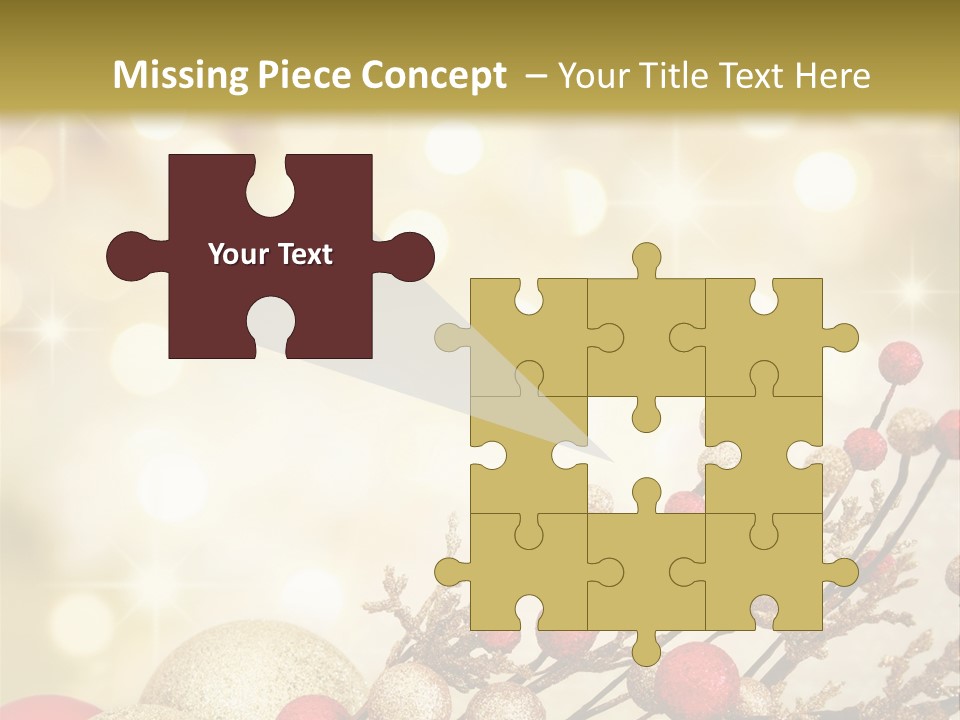 Christmas Balls PowerPoint Template