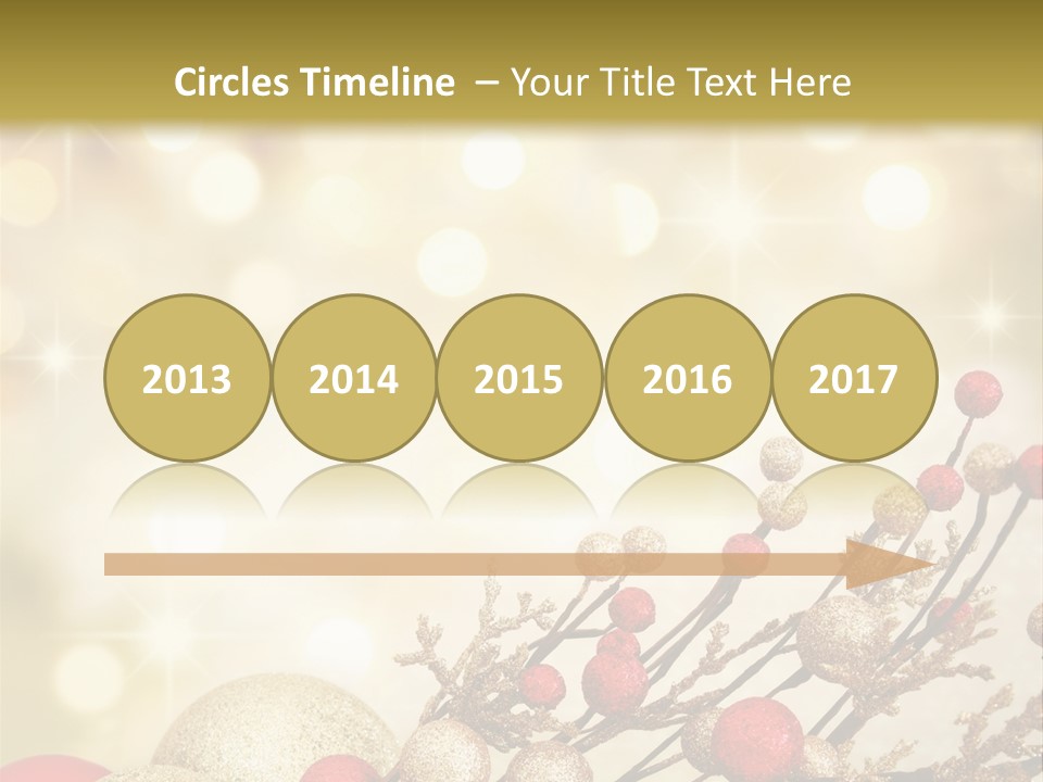 Christmas Balls PowerPoint Template