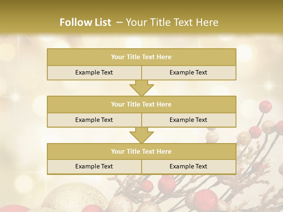 Christmas Balls PowerPoint Template