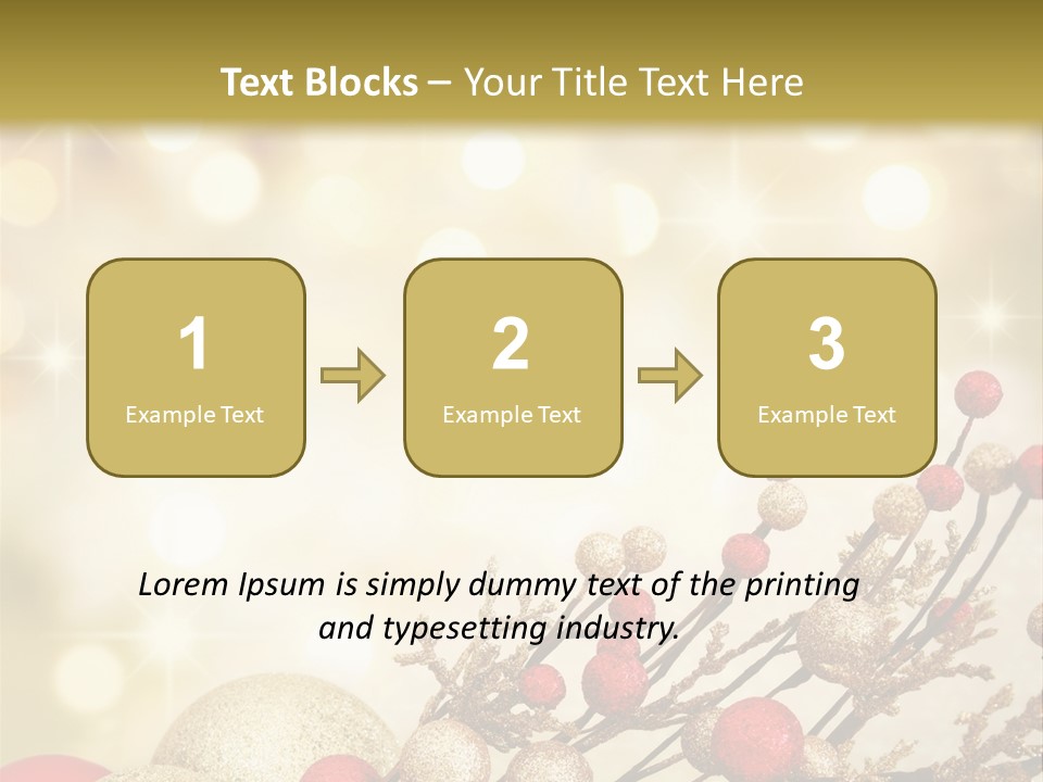 Christmas Balls PowerPoint Template