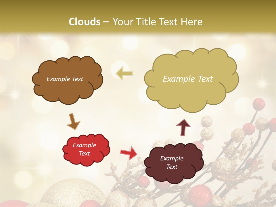 Christmas Balls PowerPoint Template