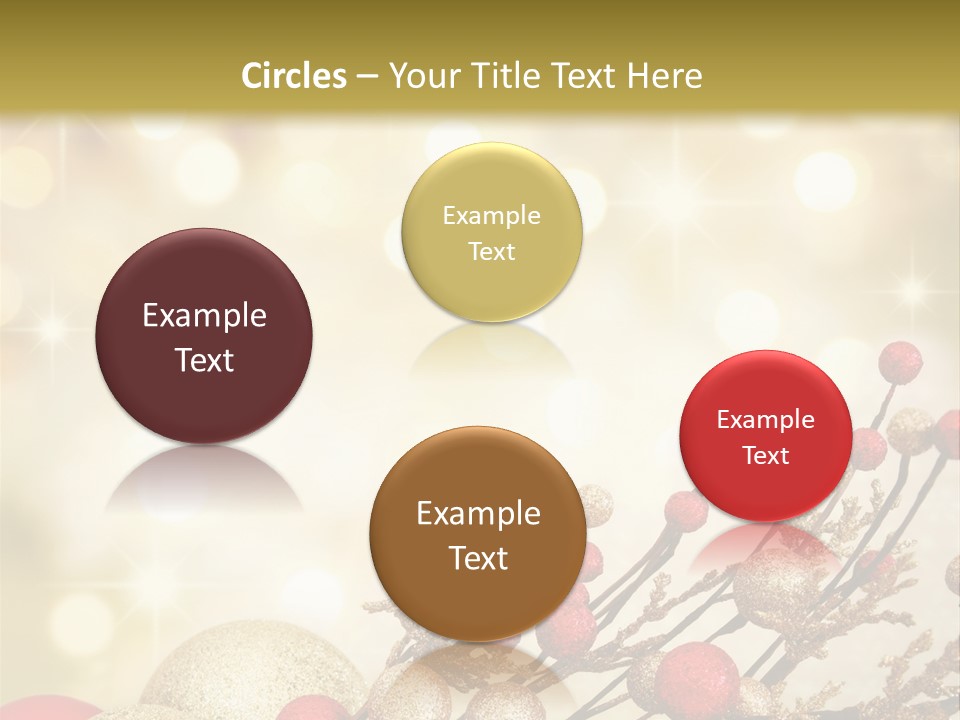 Christmas Balls PowerPoint Template