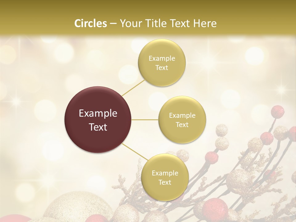 Christmas Balls PowerPoint Template