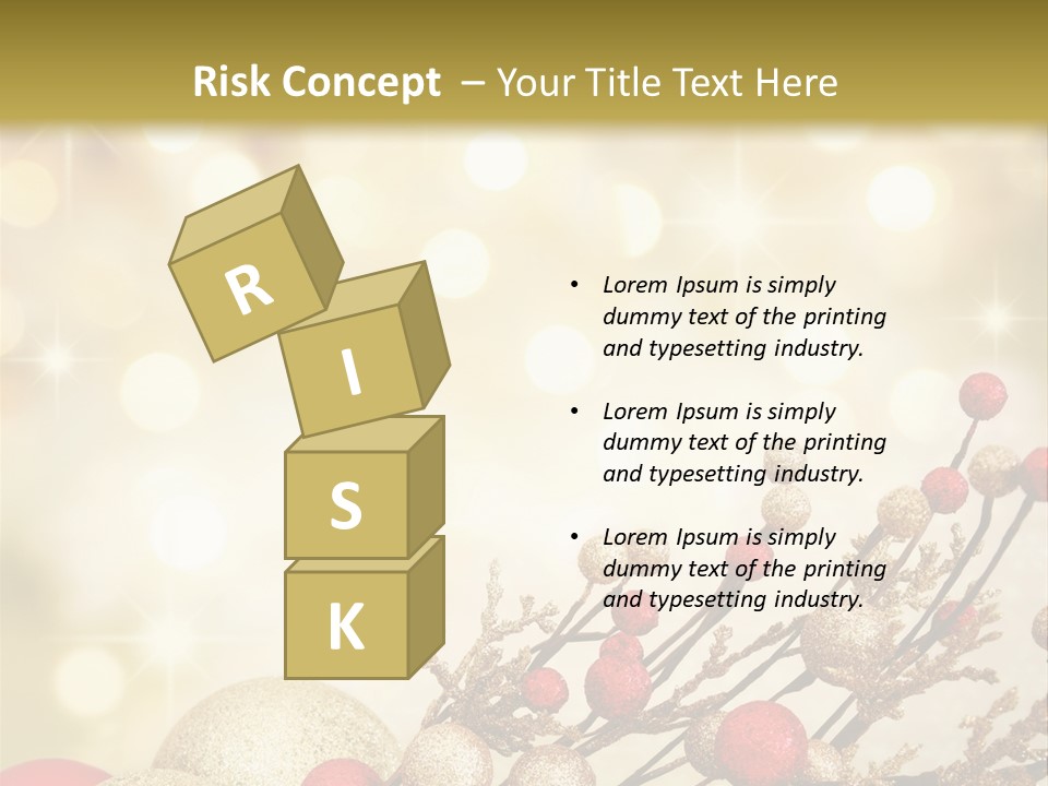 Christmas Balls PowerPoint Template