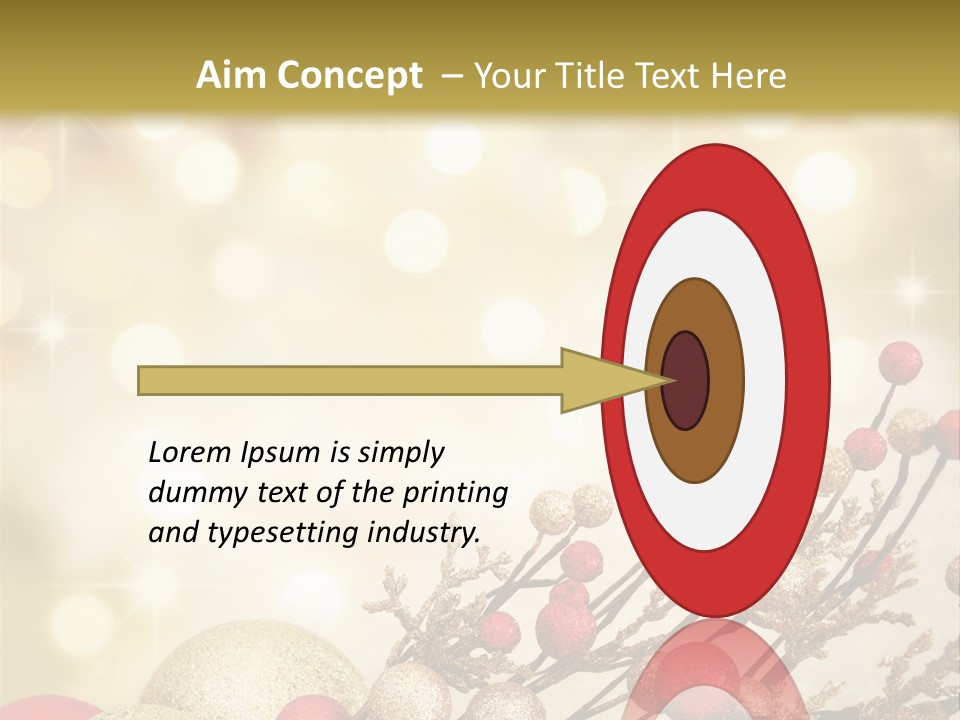 Christmas Balls PowerPoint Template