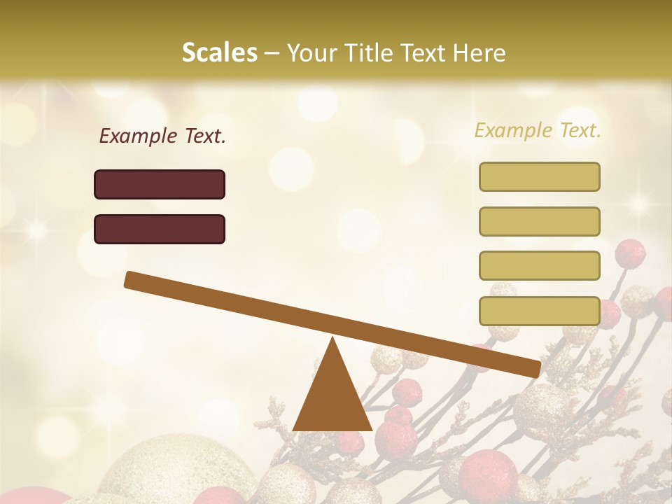 Christmas Balls PowerPoint Template