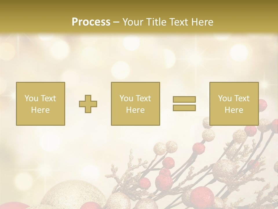 Christmas Balls PowerPoint Template