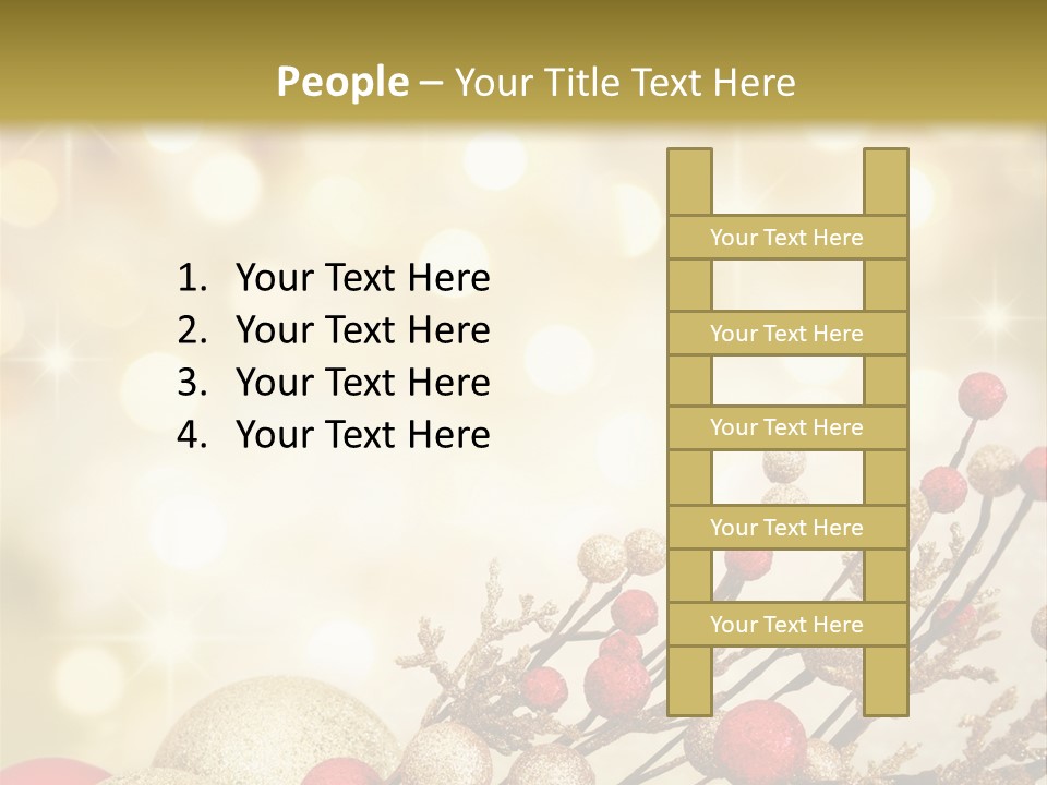 Christmas Balls PowerPoint Template