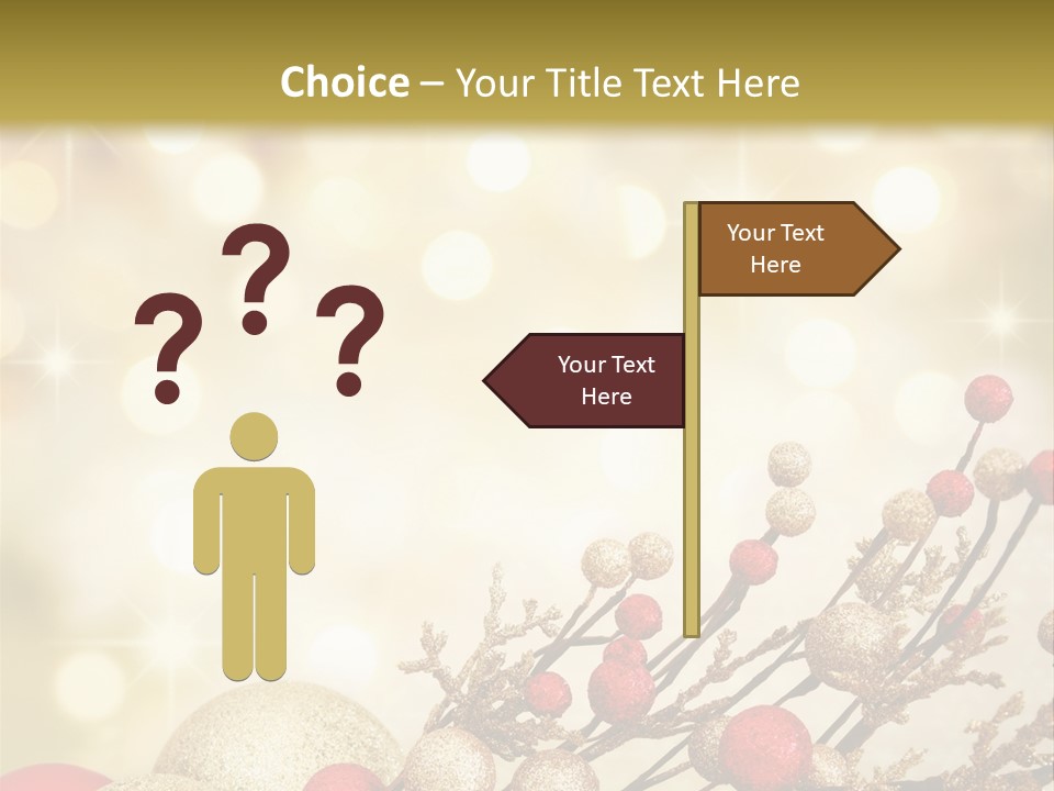 Christmas Balls PowerPoint Template