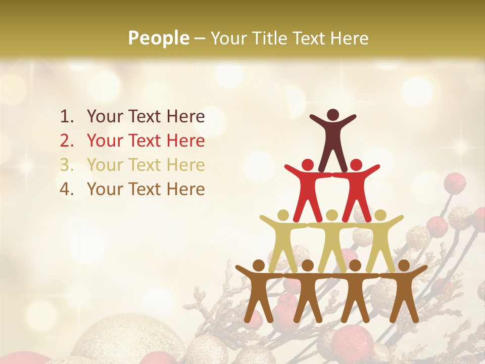 Christmas Balls PowerPoint Template