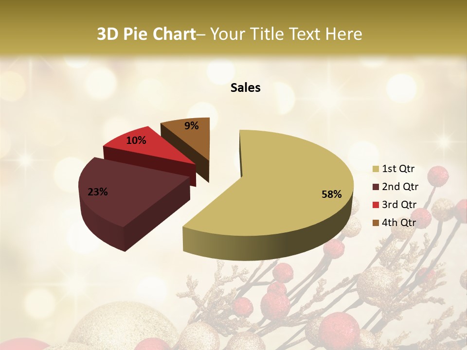 Christmas Balls PowerPoint Template