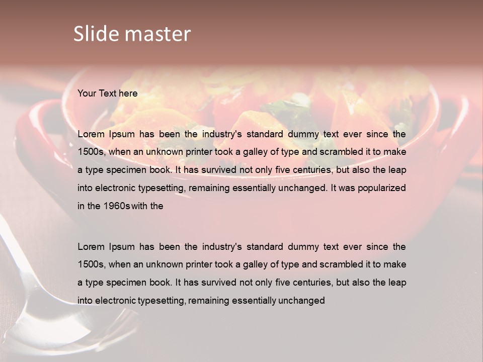 Curry Indien PowerPoint Template