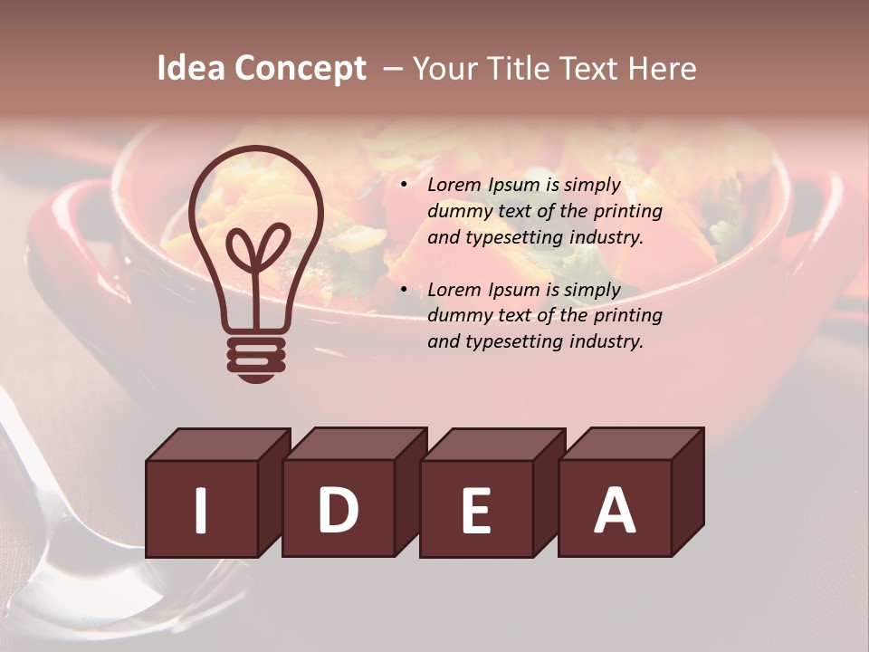 Curry Indien PowerPoint Template