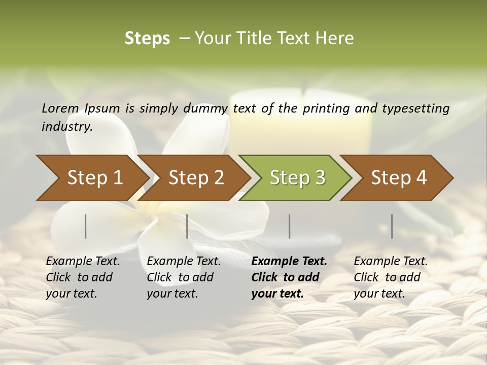 Desktop Spa PowerPoint Template