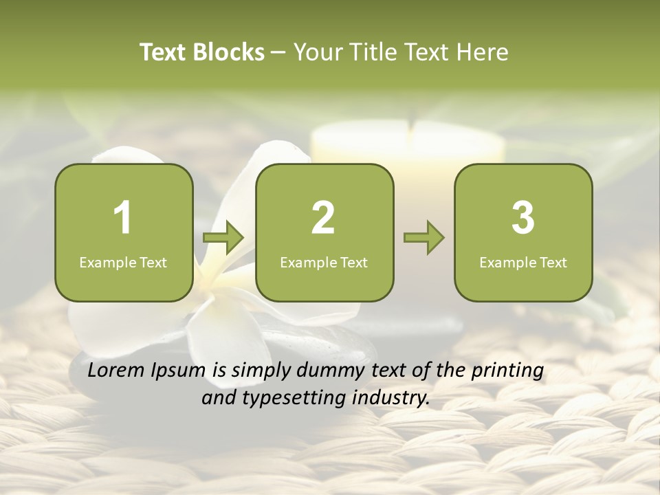 Desktop Spa PowerPoint Template