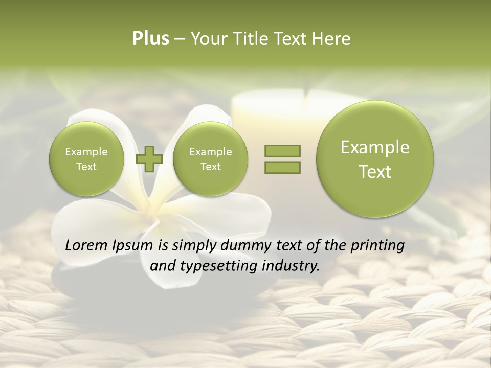 Desktop Spa PowerPoint Template