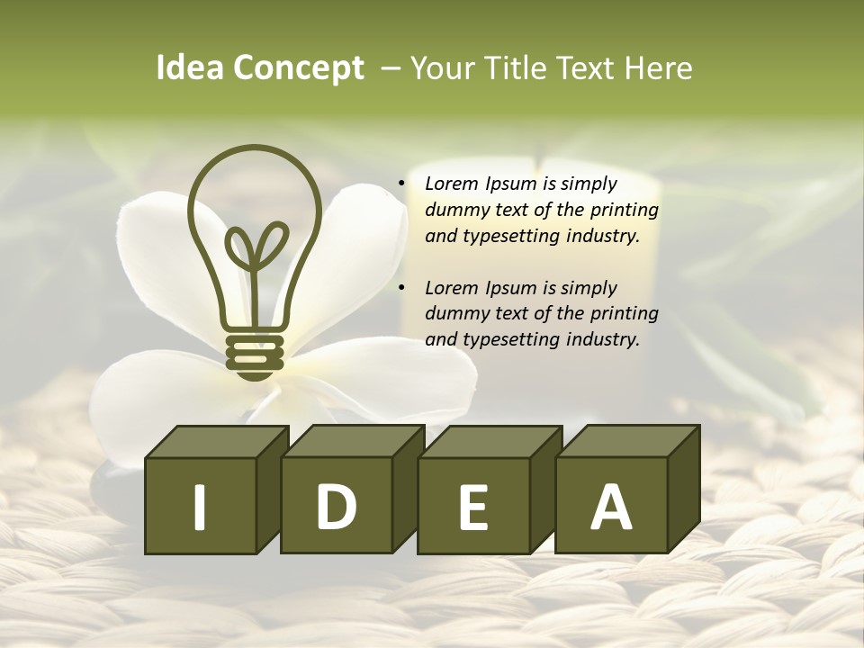 Desktop Spa PowerPoint Template