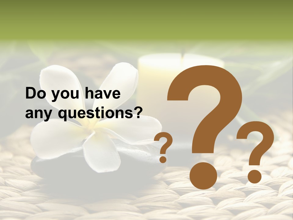 Desktop Spa PowerPoint Template