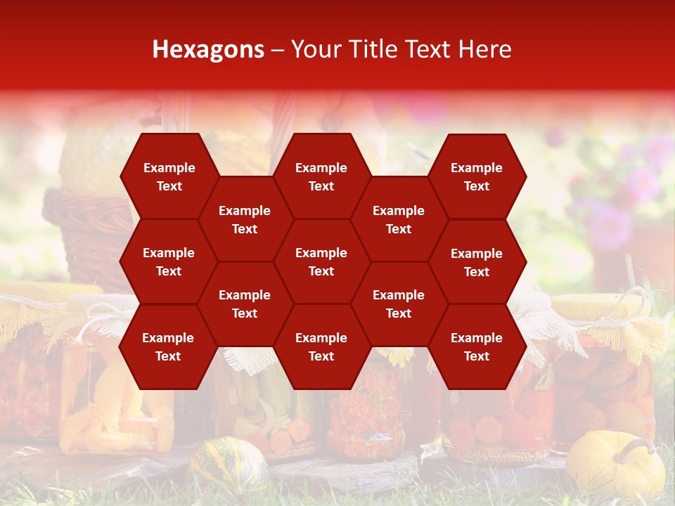 Conservas De Alimentos PowerPoint Template